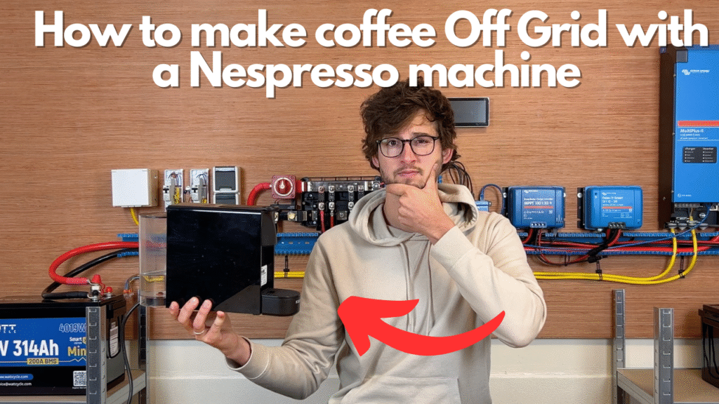 How to make coffee with Nespresso off grid image